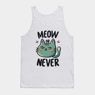 Meow or Never Tank Top